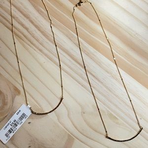 NEW WITH TAGS- Two gold necklaces